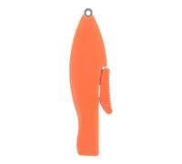 BETOOKY Ciseaux Pliable Télescopiques en Acier Inoxydable Orange, Design Haute Résistance et Portable Pêche en Mer Catfishing