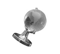 BETOOKY Globe Décoratif en Cristal Miniature Effet Décoratif Pratique, Sphère Géographique Unique pour Mariage ou Boutique, Design Créatif et Élégant