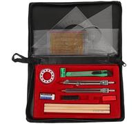 BETOOKY Kit de Dessin Professionnel Faciles à Transporter Boîte de Rangement Couleur en Bois et Fer Outils de Dessin Technique pour Étudiants et Designers Couleur