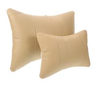 BETOOKY Oreiller Cervical Soulage Douleur Cou Naturel pour Voiture 1 Set Coussin de Soutien Tête et Nuque Respirant Design Délicat et Confortable pour Siège Auto