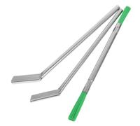 BETOOKY Outil de Raclage de Seuil D'ascenseur, Nettoyeur de Rainures D'ascenseur, Brosse en Nylon et Fer, pour Rainures de Cabine, Entretien Quotidien et Nettoyage des Ascenseurs