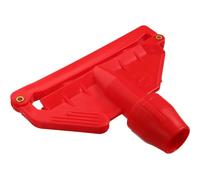 BETOOKY Pince Entretien Facile pour Balai Rouge de Remplacement en Plastique Robuste Accessoire pour Fixation de Serpillière Le Ménage