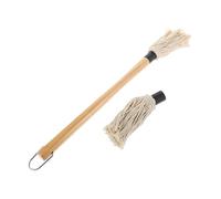 BETOOKY Pinceau à Barbecue en Bois Fil de Coton, Brosse à Gril Séchage Rapide, sans Résidus Après Nettoyage, pour Viandes et Pâtisseries Cuisine