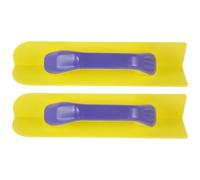 BETOOKY Platoir Enduit Plastique Double-face pour Angle Intérieur, Outil de Finition Précis pour Murs, Lot de 2pcs pour Projets de Rénovation et Amélioration Maison