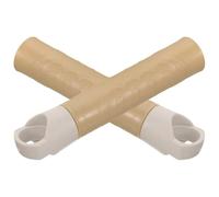 BETOOKY Poignée de Balai de Rechange 2 Pièces en Plastique Khaki pour Outils de Nettoyage Domestique, Facile à Remplacer Contrôle Amélioré