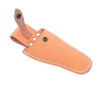 BETOOKY Porte-Pince en Cuir de Vachette Orange pour Pinces Pratiques, Étui Protecteur pour Ciseaux de Jardinage, Rangement Fonctionnel pour Outils de Jardin