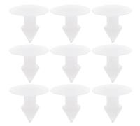 BETOOKY Rivets Blancs Compatibles en Abs Casque de Chantier Accessoires 50 pour Faciles à Installer et Résistants Casques de Sécurité Professionnels