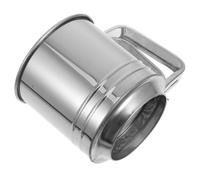 BETOOKY Tamis à Farine Manuel en Acier Inoxydable 2,5 Tasses Tamis à Mailles Extra Fines pour Pâtisseries et Fabrication, Facile à Utiliser