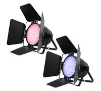 Betopper 200W Par LED w/Déflecteur, 5562Lm 4 in 1 CRI＞90 Lumiere Scene 2P