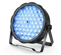 Betopper 90W Par 56 Led 3 en 1 RGB DJ Lumiere Soiree Strobe Spot Light 1P | 54*1.5W Jeu de Lumiere Scène DMX512 4 Mode de Commande Eclairage Soirée Projecteur de Scene pour Discothèque Mariage Club Bar