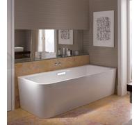 Bette Art Baignoire d’angle, avec tablier, 3480-000CELHK,PLUS+B614-901,