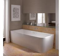 Bette Art Baignoire d’angle, avec tablier, 3480-000CERHK,PLUS+B614-000,