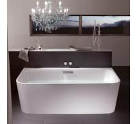 Bette Art I Baignoire semi-îlot, avec tablier, 3480-000CWVHK+B615-901,