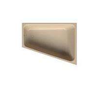 Bette BetteSpace L baignoire 1142-003PLUS 170x130x42cm, coin droit, vernis, beige Bahama