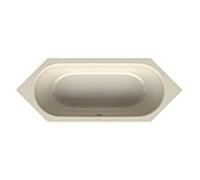 Bette baignoire BetteStarlet 2080-001 210x80x42cm, pergamon