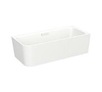 Bette BetteArt baignoire 3480-440CELHK neige, 185x80x42cm, installation dans le coin droit