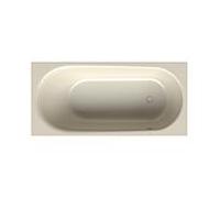 Bette BetteComodo baignoire 1622-001PLUS 170x75x45cm, trop-plein avant, pied droit, glaçure, pergamon