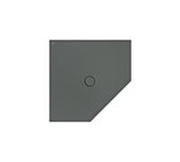 Bette BetteFloor Caro zone de douche 7211-403 fumée, 100x100cm