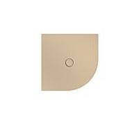 Bette BetteFloor Corner zone de douche 5421-003AE 90x90cm, antidérapant / Pro , beige bahama