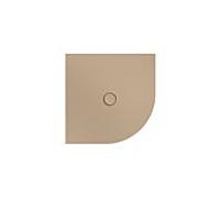 Bette BetteFloor Corner zone de douche 5421-425PLUS 90x90cm, glaçure, greige