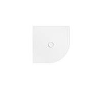 BetteFloor Corner receveurs de douche quart de cercle avec BetteGlasur Plus, 900x900mm, 5421-438PLUS