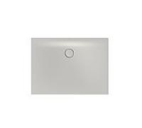 Bette BetteFloor Side zone de douche 3374-410AE 110x80cm, antidérapant / Pro , argent