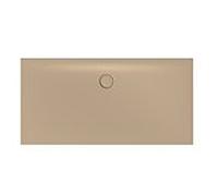 Bette BetteFloor Side zone de douche 3375-425PLUS 160x80cm, glaçure, greige