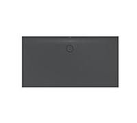 Bette BetteFloor Side zone de douche 3376-400 170x90cm, corbeau