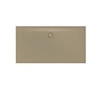 Bette BetteFloor Side zone de douche 3376-417AE 170x90cm, antidérapant / Pro , noisette