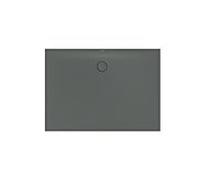 Bette BetteFloor Side zone de douche 3386-403 140x100cm, fumée