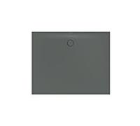 Bette BetteFloor Side zone de douche 3395-403 150x120cm, 130-150cm, fumée