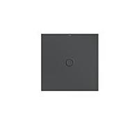 Bette BetteFloor surface de douche 5941-400T1 100x100cm, support de bain Mini , corbeau