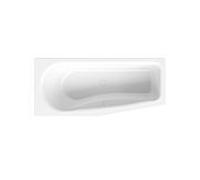Bette BetteLuna baignoire 2760-038 natura, 170x75x45cm, pied incliné à droite