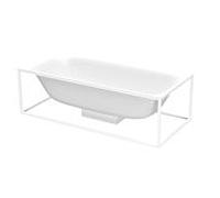 Bette BetteLux Bette Shape ilôt 3453-000 190x90x45cm, blanc, blanc