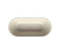 Bette BetteLux Oval baignoire 3466-001 pergamon, 180x80x45cm