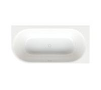 Bette BetteLux Oval baignoire silhouette 3437-000CELVS blanc , 195x95x45cm