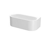 BetteLux Oval Silhouette I Baignoire en applique, 2 inclinaisons du dossier, 1700x800x450mm, 3415-000CWVVS, Couleur: Blanc