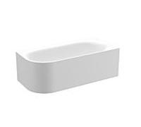 Bette BetteLux Oval silhouette baignoire 3435-004CELVS blanc noble, 175x80x45cm
