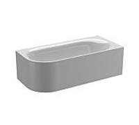Bette BetteLux Oval silhouette baignoire 3436-002CELVS manhattan, 185x85x45cm