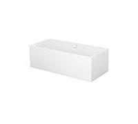 Bette BetteLux silhouette baignoire 3440-440CFXXS 170x75x45cm, à poser, avec tablier, neige