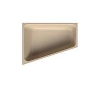 Bette BetteSpace L baignoire 1132-003PLUS 170x130x42cm, coin gauche, vernis, beige Bahama
