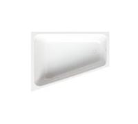 Bette BetteSpace L baignoire 1132-004PLUS 170x130x42cm, coin gauche, vernis, edelweiss