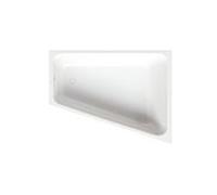 Bette BetteSpace L baignoire 1142-004PLUS 170x130x42cm, coin droit, vernis, edelweiss