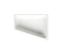 Bette BetteSpace L baignoire 1142-440PLUS 170x130x42cm, coin droit, vernis, neige