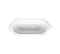 Bette BetteStarlet 6 coins 2040-440AR, PLUS 188 × 70 × 42cm, antidérapante / glacis, neige