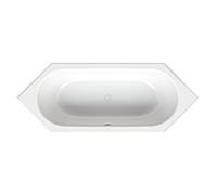 Bette BetteStarlet 6 coins 2080-000AR 210x80x42cm, antidérapante, blanc