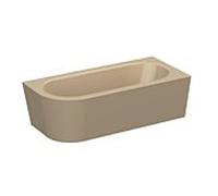 Bette BetteStarlet Baignoire silhouette V 6700-003CELVK bahama beige, 185x85x42cm, avec tablier