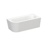 Bette BetteStarlet Baignoire silhouette V BetteStarlet blanc étoilé, 165x75x42cm, avec tablier