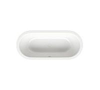 Bette BetteStarlet flair Oval bain 8773-440 neige, 168x73x42cm