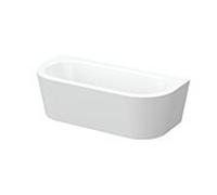 BetteStarlet I Silhouette Baignoires en applique, 2 places, 1850x850x420mm, 8320-000CWVVK, Couleur: Blanc